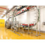 Laveuse à haute pression pour caisses alimentaires