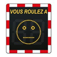 Radar pédagogique Viasis Lite - alimentation solaire avec affichage LED haute visibilité_3