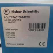 Fisher bioblock scientific thermostat / circulateur à immersion polystat 24_3