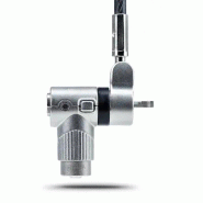 Antivol Universel 3-en-1 pour Ordinateur Portable, Cble de Verrouillage de 2m à  Clé Maîtresse, Comp_3