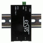 EXSYS EX-1194HMS Hub USB 3.2 Gen1 à 4 ports, C-femelle, protection de surtension_3