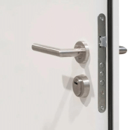 Vidaxl porte d'entrée blanc 100x200 cm aluminium 3190557_3