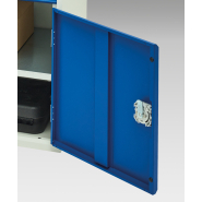 Armoire à porte et à tiroir Verso - blocage des tiroirs - 4 tiroirs et 2 portes - 16925465_3