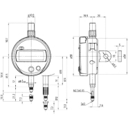 Comparateur digital étanche Mitutoyo®_3