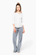 Chemise de travail popeline polycoton manches 3/4 entretien facile femme - Réf: K558 - Kariban_3