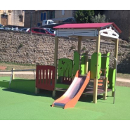 Structure multi-activités - La Maison Andy 3775 TRANSALP - Pour parcs, écoles, espaces verts - Tranche d'âges : plus de 2 ans_3