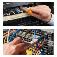 FiberLert-125 - Détecteur sans contact de fibre optique active monomode ou multimode Fluke networks, longueurs d'onde 850-1625 nm_3