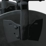 ARH - Charrue agricole réversible hydraulique Baldan - largeur de travail 800 à 1600 mm_3