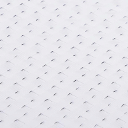 Vidaxl paravent de balcon blanc 1000x90 cm résine tressée 156293_3