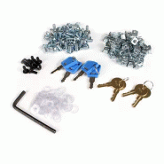 Armoire Rack Serveur 25U à  4 Montants, Armoire Verrouillable 19