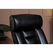 Fauteuil de cinéma en cuir - Linsen Seating - fixe avec style canapé et repose-pieds amovible_3