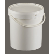 Seau plastique cylindrique en polypropylène - alimentaire - capacités 1L à 43L - homologué U.N 3L à 32L_3