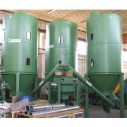 Silos avec dimensions variables pour production continue