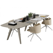 Table de réunion directionnelle RAIL - Lignes pures, design italien et finitions personnalisables_3