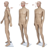 Vidaxl mannequin de vitrine homme a 30018_3