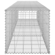 Vidaxl mur en gabion avec couvercles acier galvanisé 300 x 50 x 50 cm 143591_3
