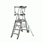 Plate-forme individuelle roulante télescopique 4 à 7 marches - Masterscop_3