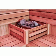 COMBI SAUNA HAMMAM BOREAL® SUBLIMATION ROUGE - 8 PLACES - 340*175*210_3