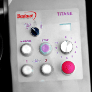 Cutter professionnel - Titane 80 - inox AISI 304 avec cuves épaisses et normes CE_3