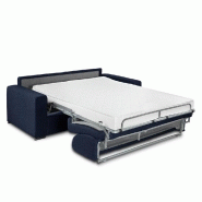 Canapé-lit 2-3 places Dreamer convertible express 120 cm - Neo bleu cobalt - Matelas 16 cm haute résilience_3