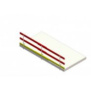 Garde corps pince dalle à planches - lagneaux - capacité de serrage : 450mm_3