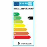 Spot LED GU10 blanc neutre 4500K - Encastrable 6W 220V avec 24 LED haute intensité_3