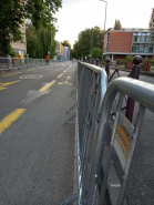 Barrière de sécurité Vauban (Police) - 2.3m - Pieds renforcés - Pré-galvanisée_3