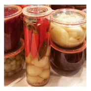 Bocaux en verre WECK tube 600 ml Ø 60mm avec couvercles en verre et joints - WN000055 (clips non inclus)_3