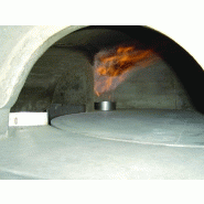 Four à pizza professionnel avec isolation thermique avancée