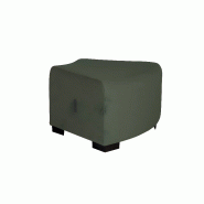 Pouf angulaire 1 place vert forêt_3