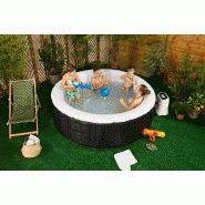 Spa gonflable rond HORA - 6 places - Ø 208 x H. 65 cm - 120 jets - Chauffage jusqu'à 41°C_3
