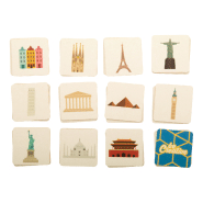 Jeu de mémoire personnalisé en carton - 24 tuiles - Boîte en papier imprimée_3