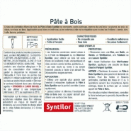 Pâte à bois SYNTILOR - Chêne clair - 50 g - pour reboucher trous, fissures et fentes - Séchage rapide_3