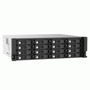 QNAP TL-R1620Sep-RP Boîtier HDD Noir, Gris 2.5/3.5