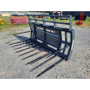 Fourche d'ensilage Sonarol - largeur 2,4 m - attelage boulonné - 9 dents_3
