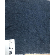 CARTAGENE - Fauteuil en lin bleu minuit déhoussable - Design épuré et haut de gamme - 80 cm_3