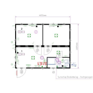 Bureau modulaire double avec sanitaires inclus - Modules CONTAINEX 20' isolés et équipés - 2 modules de bureau avec WC et douche_3