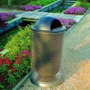 Parc Vue Litter - poubelle publique - landscape - ouverture supérieure et latérale 23