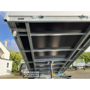 Remorque Tri-benne SARIS - 356 x 184 - PTAC : 3500 kg - 2 Essieux - Freinée - Pompe électrique - Référence K3 356 184 3500 2 E_3