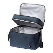 Sac isotherme RPET - polyester 600D - 2 compartiments zippés - bandoulière réglable_3