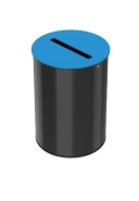 Borne de Tri Neotri - Acier poudré Anti-UV - Capacité 15, 30 ou 50 Litres - Tri : Papier, verre, métal, plastique et autres déchets_3