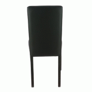 Chaise de restaurant capitonnée Cordoue - NOIR_3