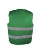 Gilet réfléchissant - Bandes rétro-réfléchissantes - 100% polyester - Léger et peu encombrant_3