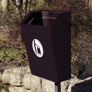 Trimline 25 - poubelle publique - Glasdon - 25 litres - Duraplus_3