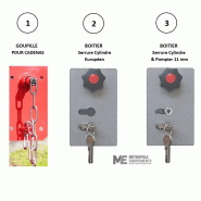 Barrière pivotante WES 115 : barrière robuste pour l'accès parking 1 à 3 m_3