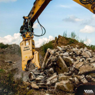 Broyeur rotatif Série RV - Démolition béton et structures avec rotation 360° - Acier HARDOX 400_3