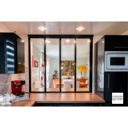 Verrière accordéon sur mesure, en version coulissante ultra contemporaine_3