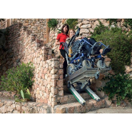 Domino People - Monte-escalier à chenillette pour personnes âgées et handicapées - 400 kg - Zonzini_3