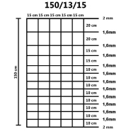 Vidaxl clôture de jardin acier galvanisé 50 m 150 cm argenté 149506_3