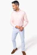 Chemise Oxford manches longues - Réf : K533 - Kariban - 70% coton / 30% polyester - Plusieurs tailles et couleurs disponibles_3